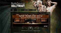 Desktop Screenshot of bottleservicehollywood.com